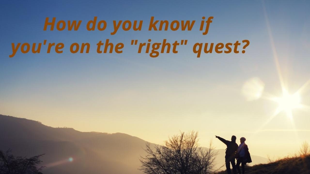 Honoring The “Right” Quest — Wednesdays with Wayne note by Dr. Wayne Pernell