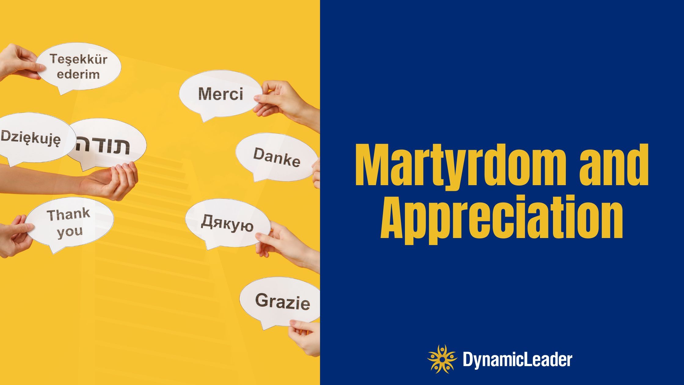 Martyrdom and Appreciation — Wednesdays with Wayne note by Dr. Wayne Pernell