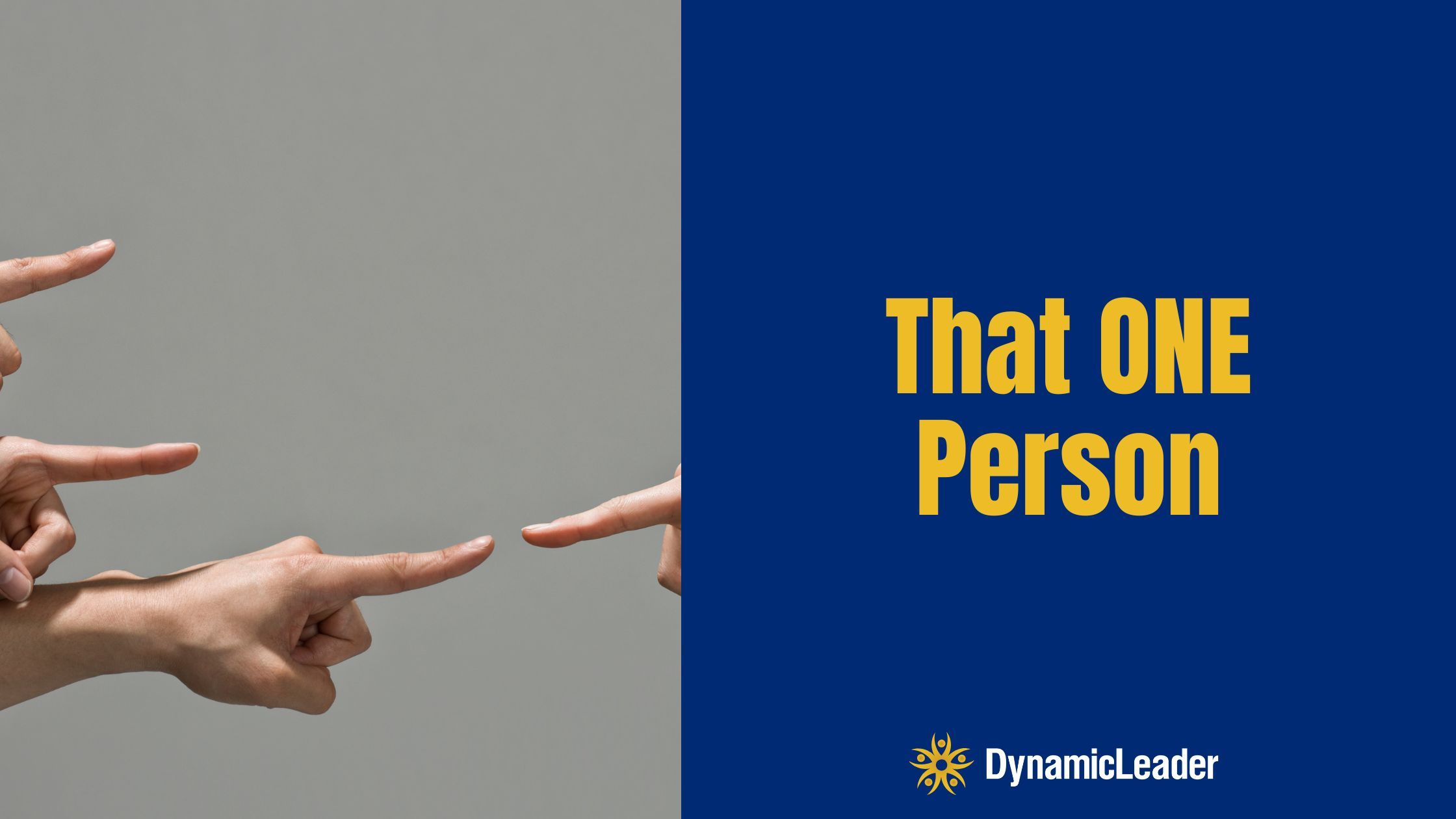 That One Person — Wednesdays with Wayne note by Dr. Wayne Pernell