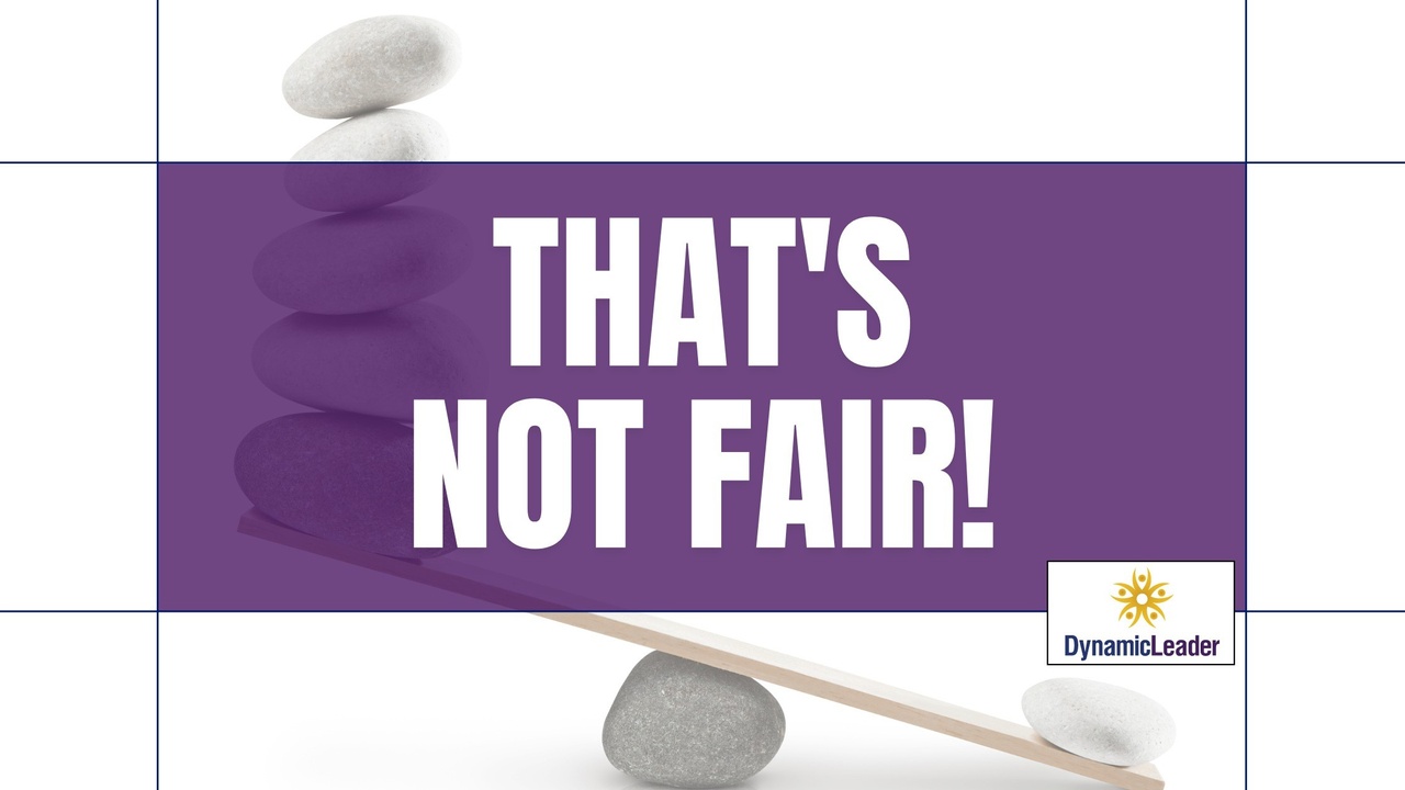 That’s Not Fair! — Wednesdays with Wayne note by Dr. Wayne Pernell