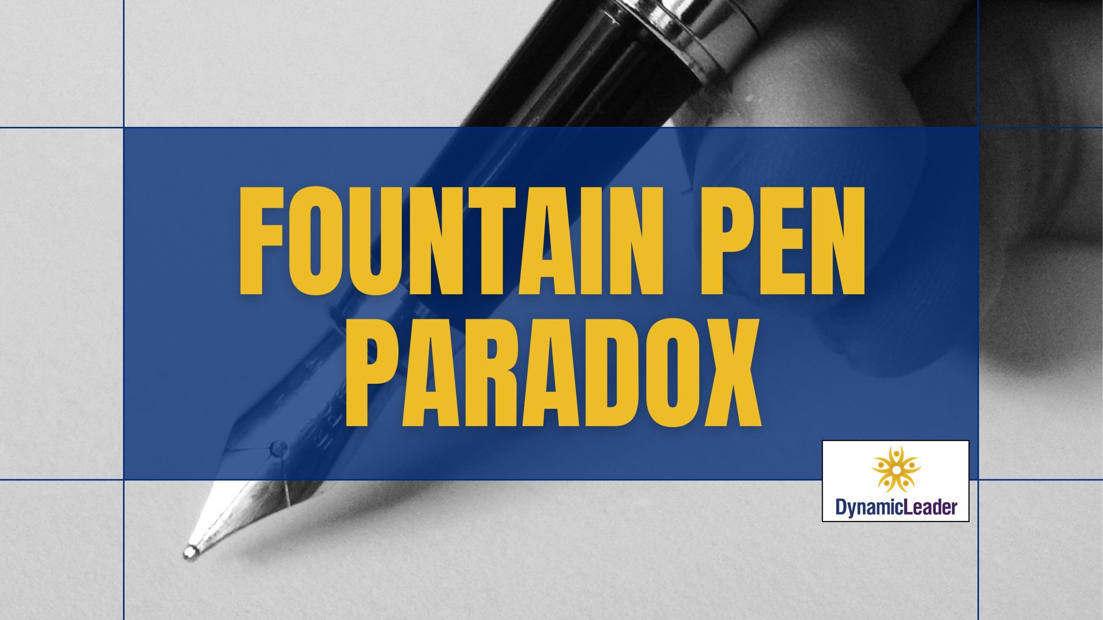 The Fountain Pen Paradox — Wednesdays with Wayne note by Dr. Wayne Pernell