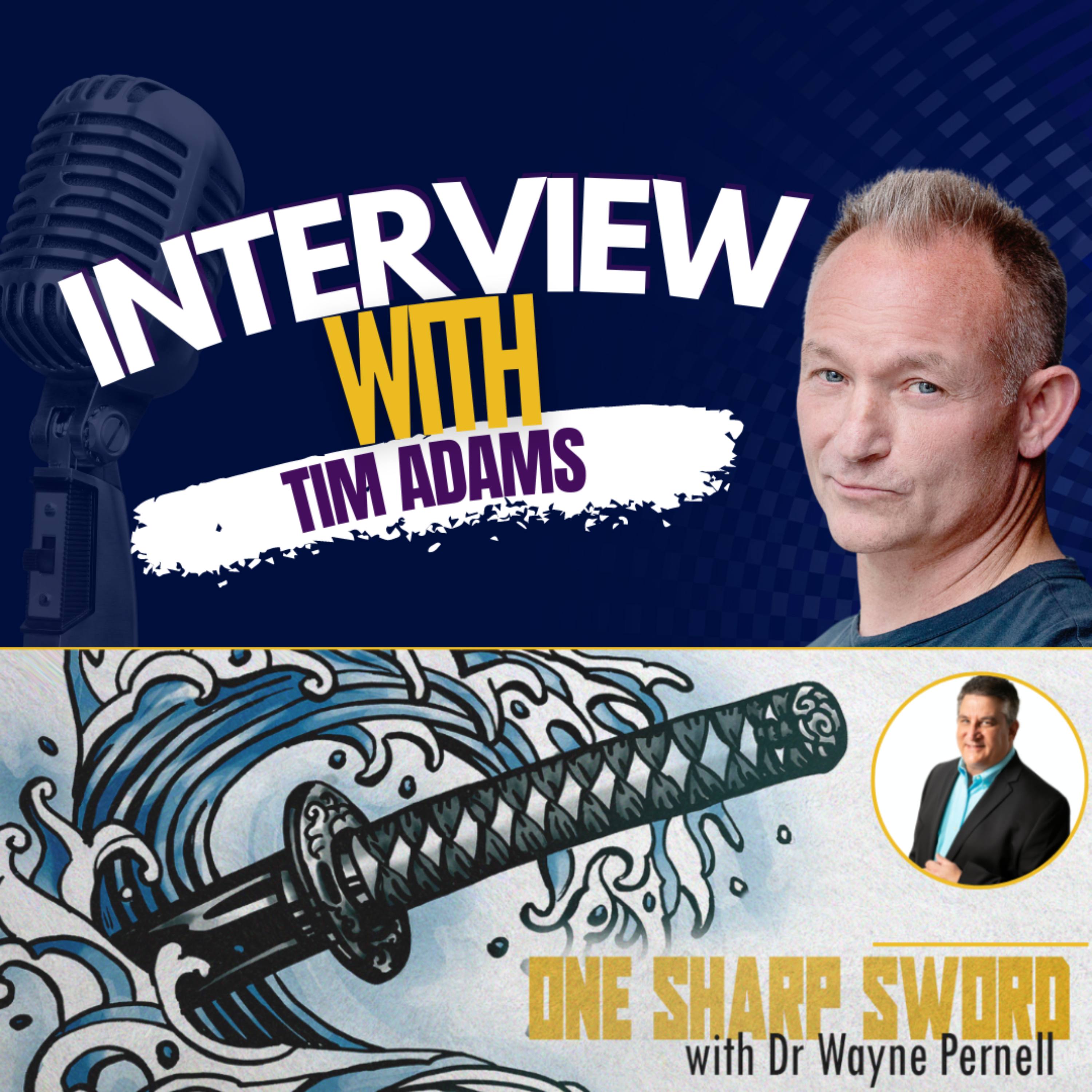 Interview with Tim Adams episode art