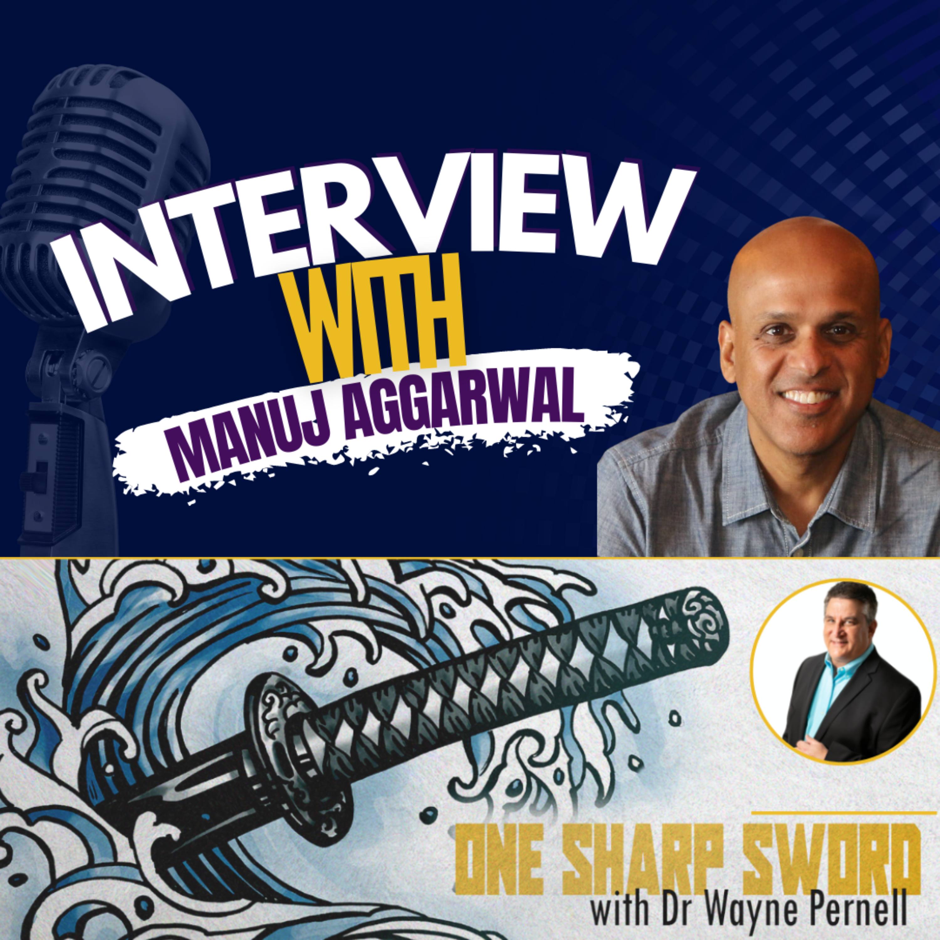 Interview with Manuj Aggarwal episode art