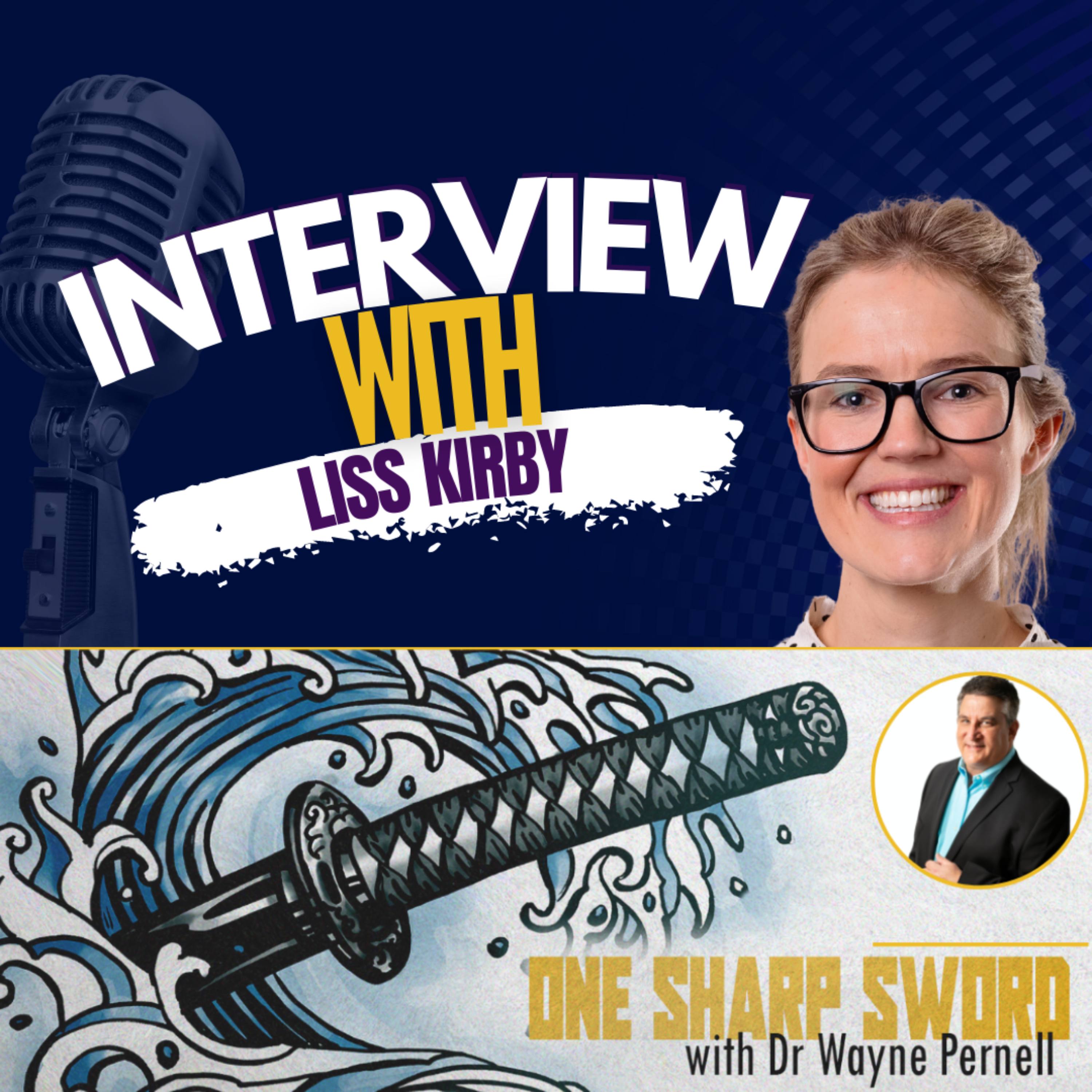 Interview with Liss Kirby episode art