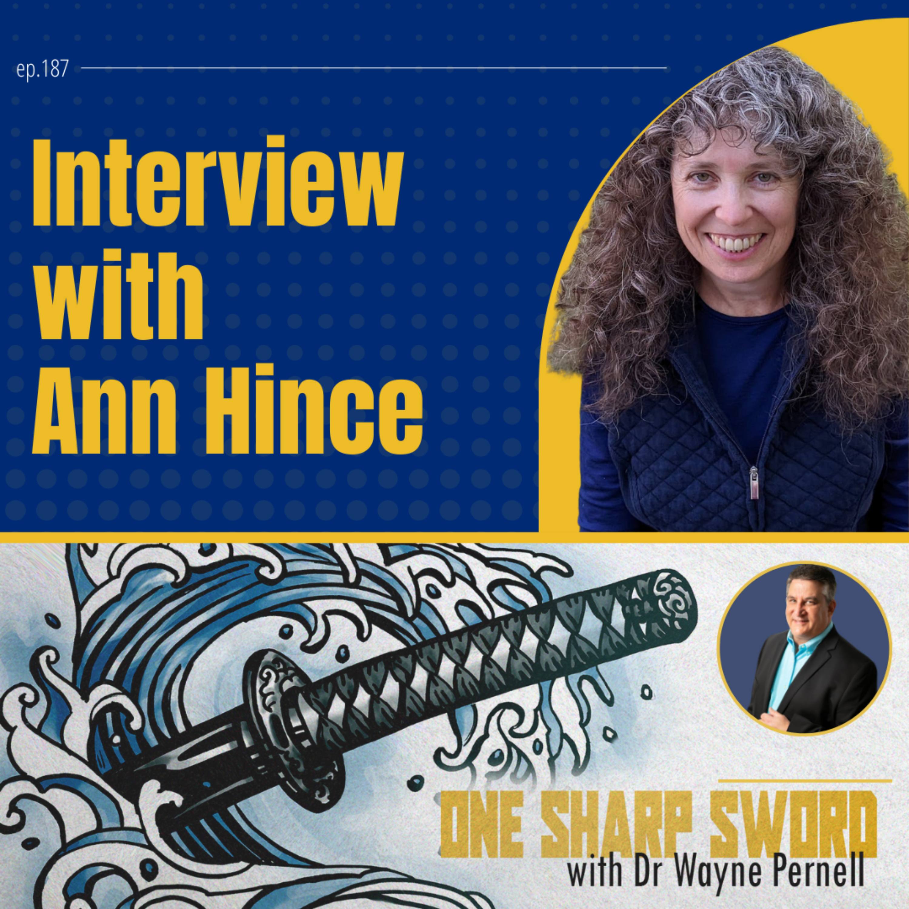 Interview with Ann Hince episode art