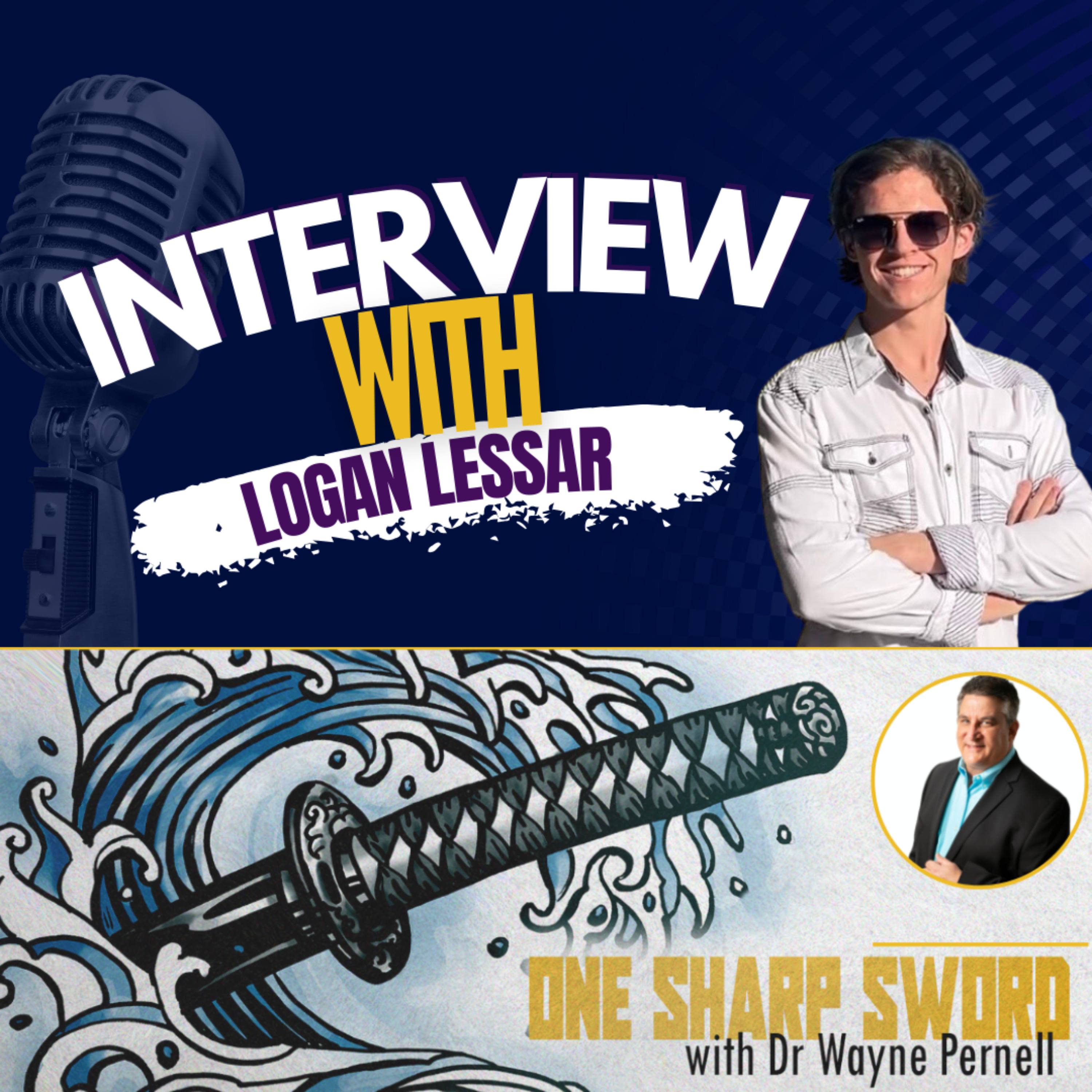 Interview with Logan Lessar episode art