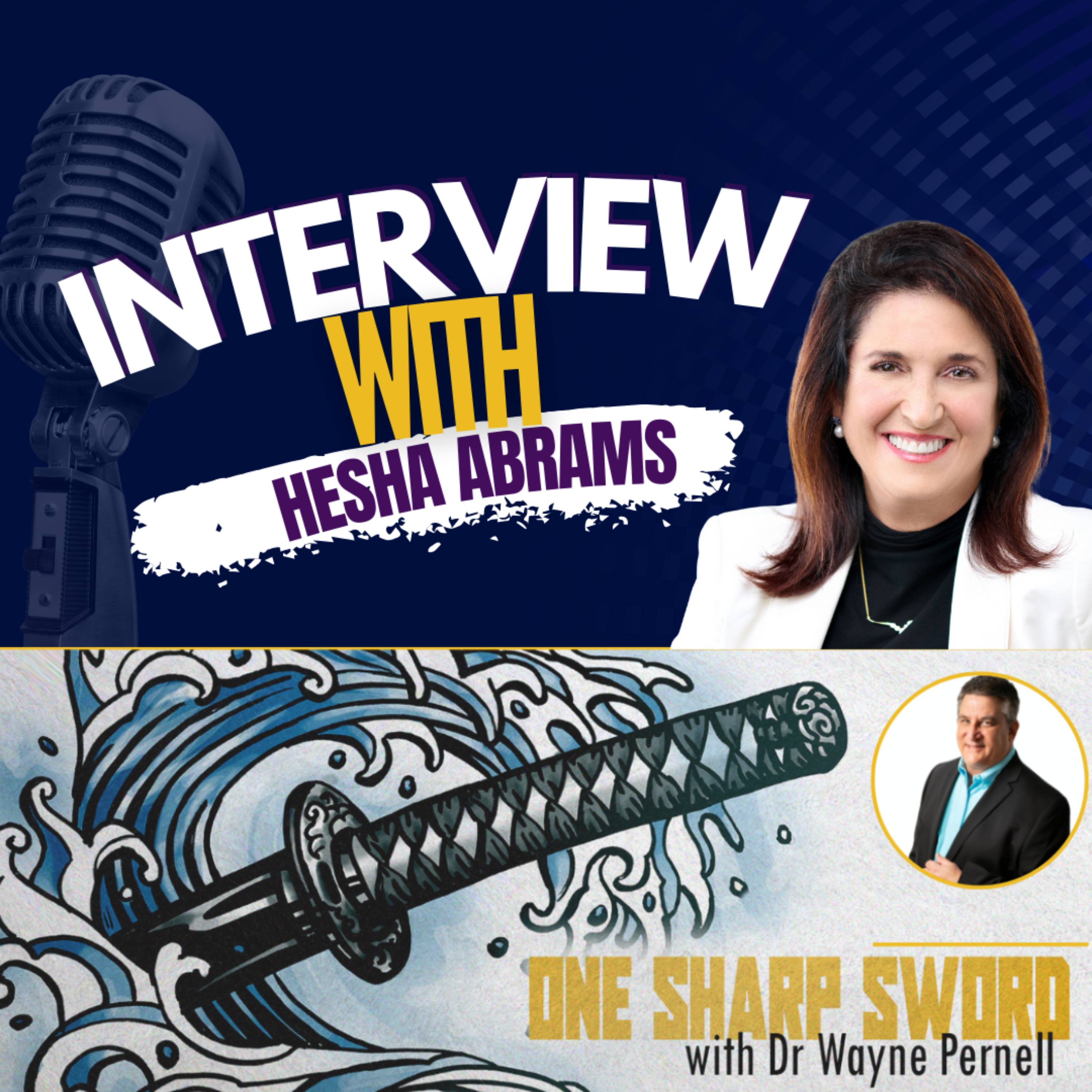 Interview with Hesha Abrams episode art