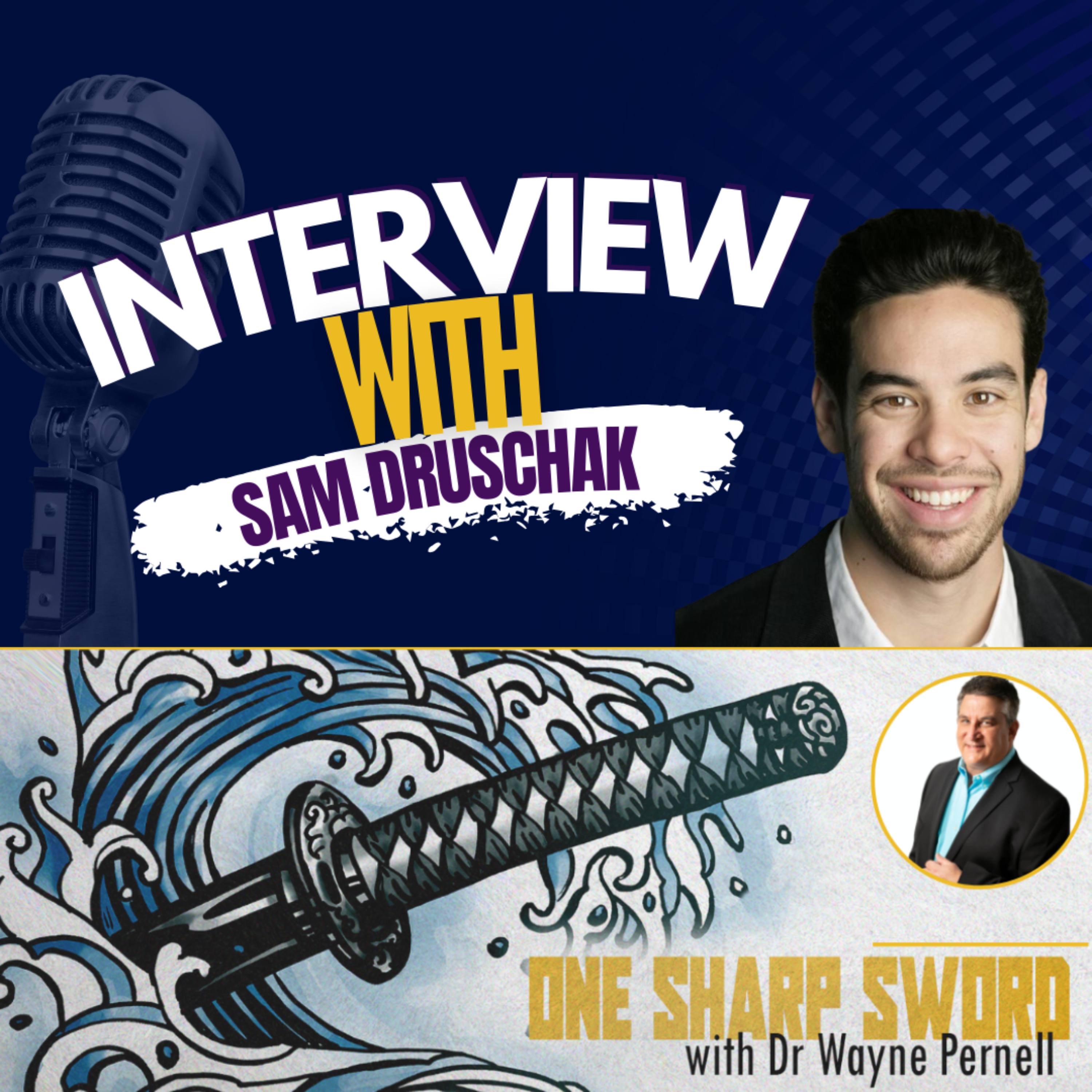 Interview with Sam Druschak episode art