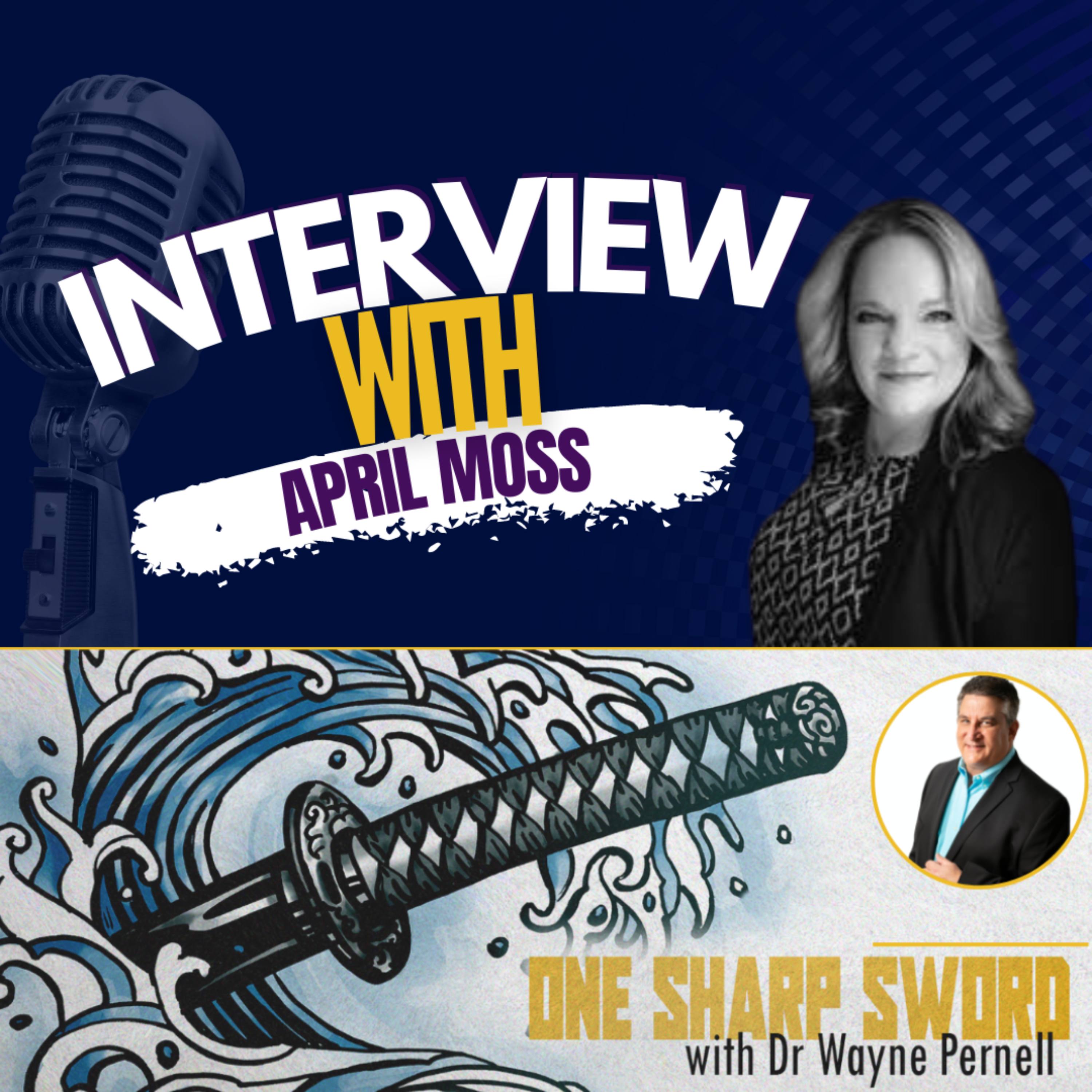 Interview with April Moss episode art