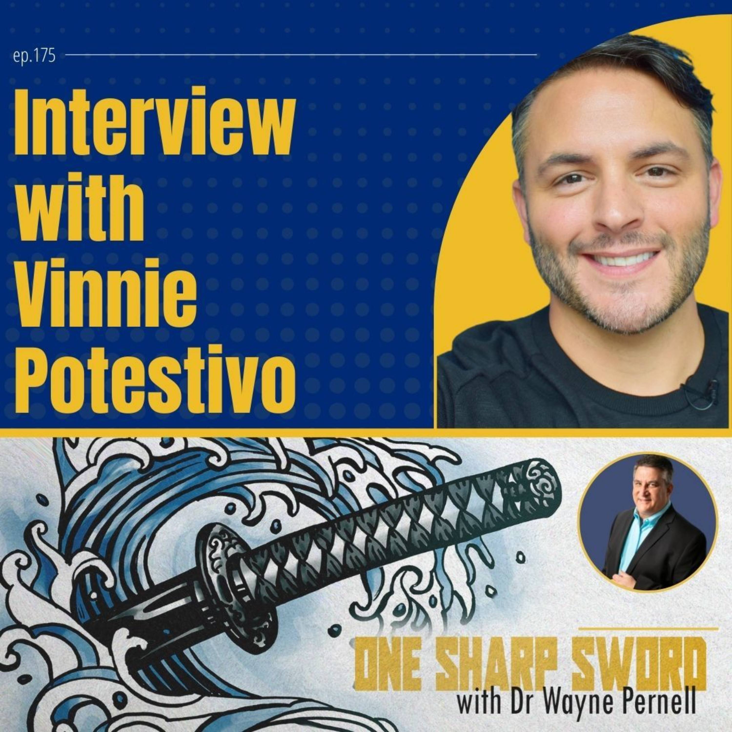 Interview with Vinnie Potestivo episode art