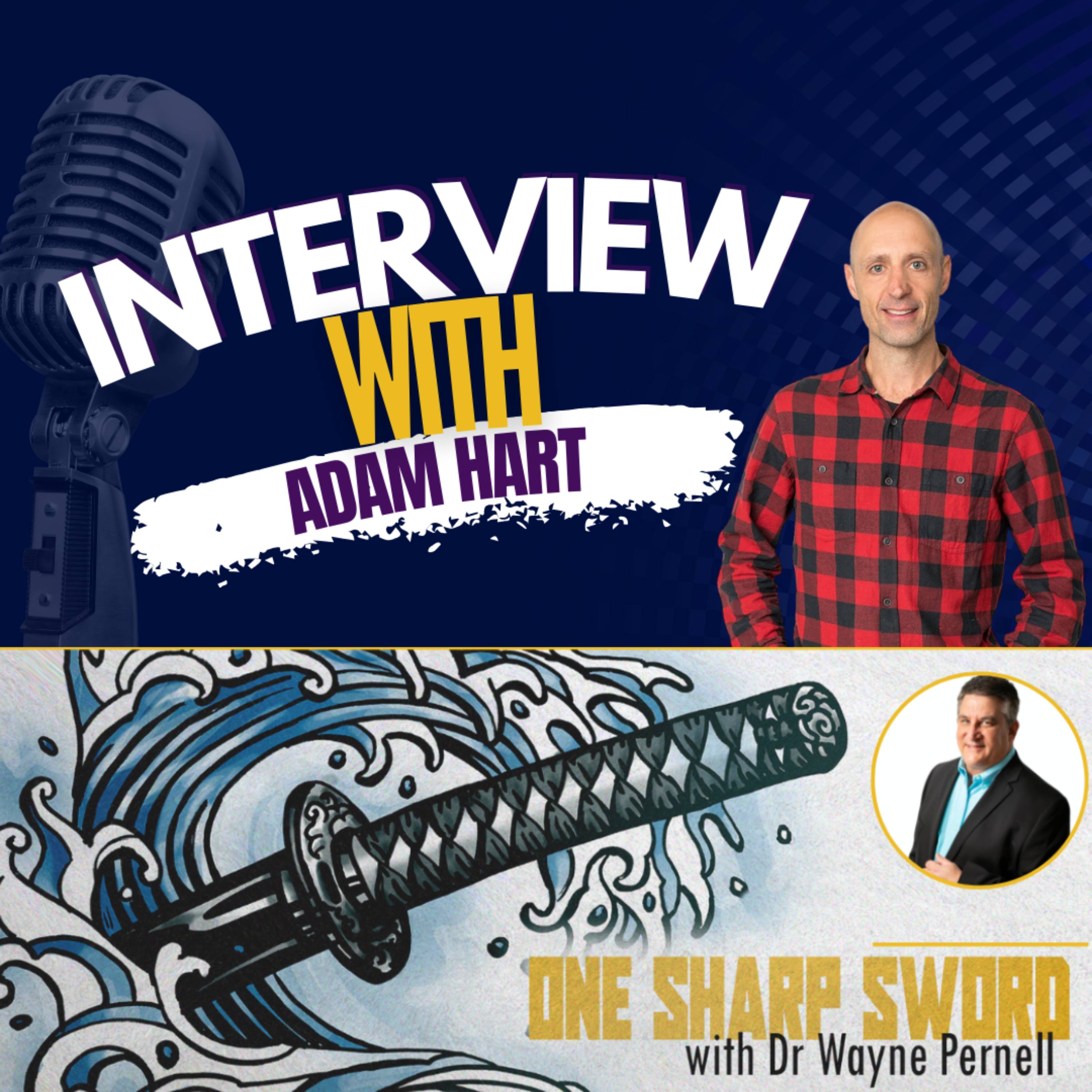 Interview with Adam Hart episode art