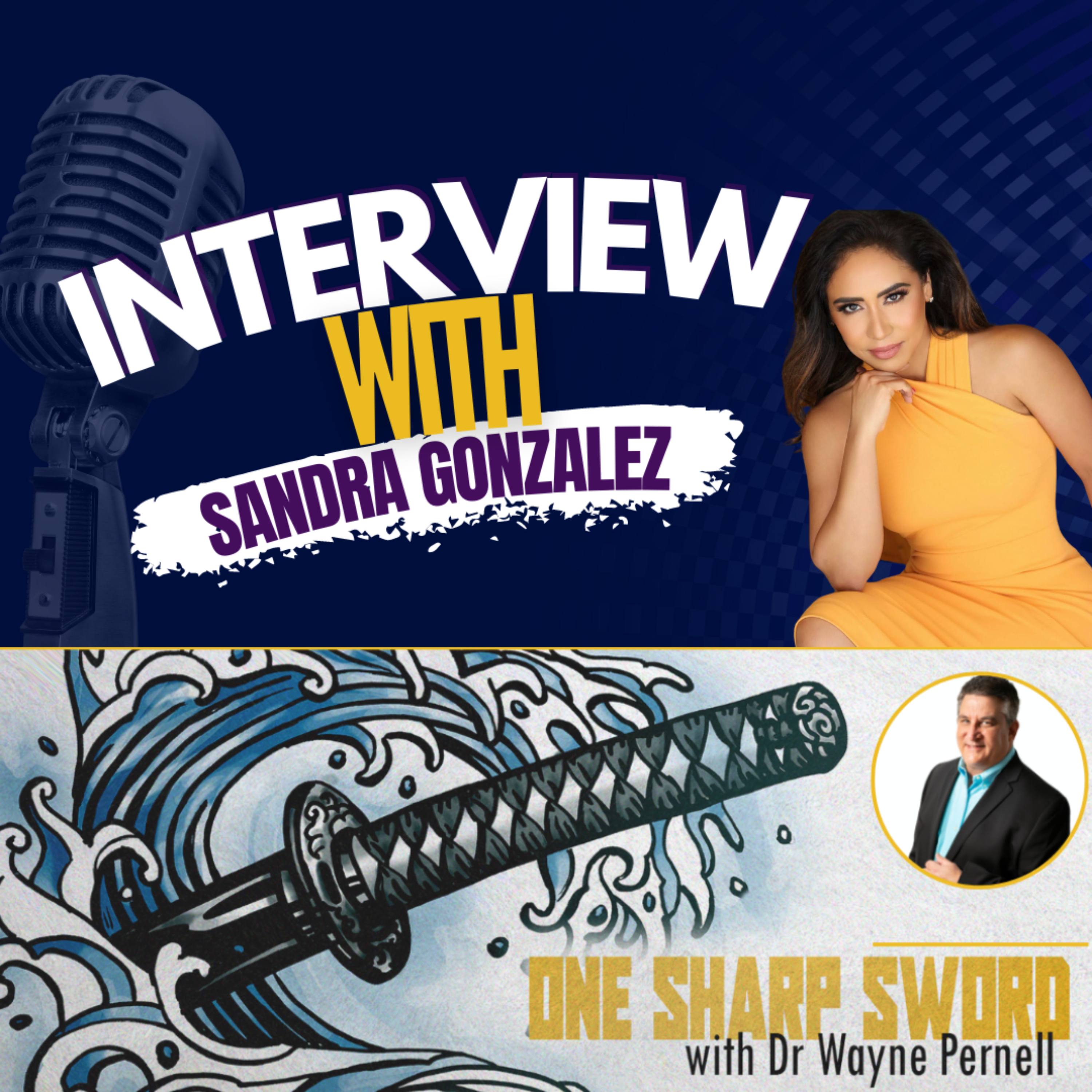 Interview with Sandra Gonzalez episode art