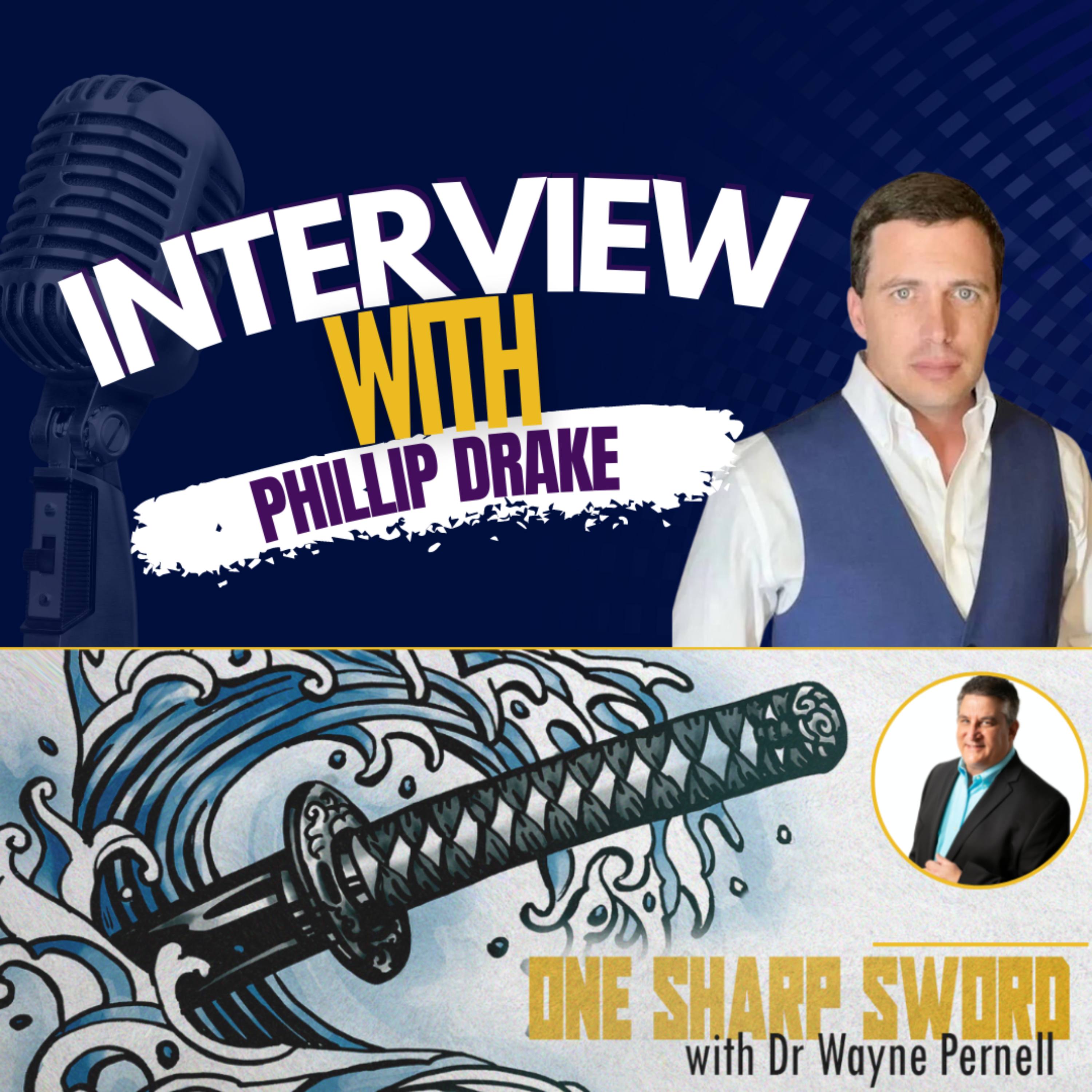 Interview with Phillip Drake episode art